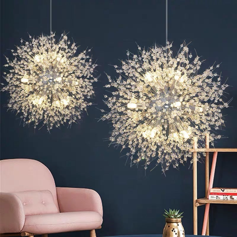 Arisha | Minimalist Luxury Pendant Light with Dandelion Design | Elegant Acrylic & Metal Fixture for Sophisticated Spaces 9