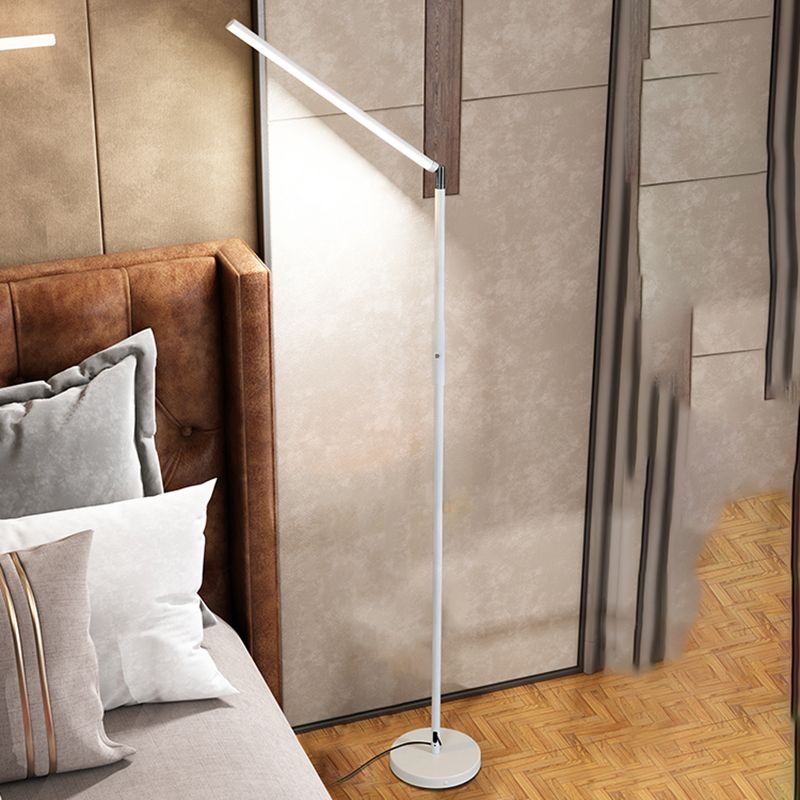 Edge Collection | Modern Floor Lamp with Integrated LED | Minimalistic Design for Stylish Living Room and Bedroom Lighting 11