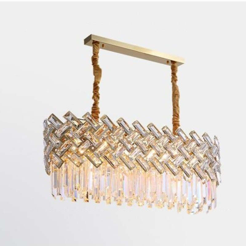 Elegant Crystal Chandelier Light with 12 LED Bulbs | Postmodern Design for Modern Bedrooms and Living Rooms 11