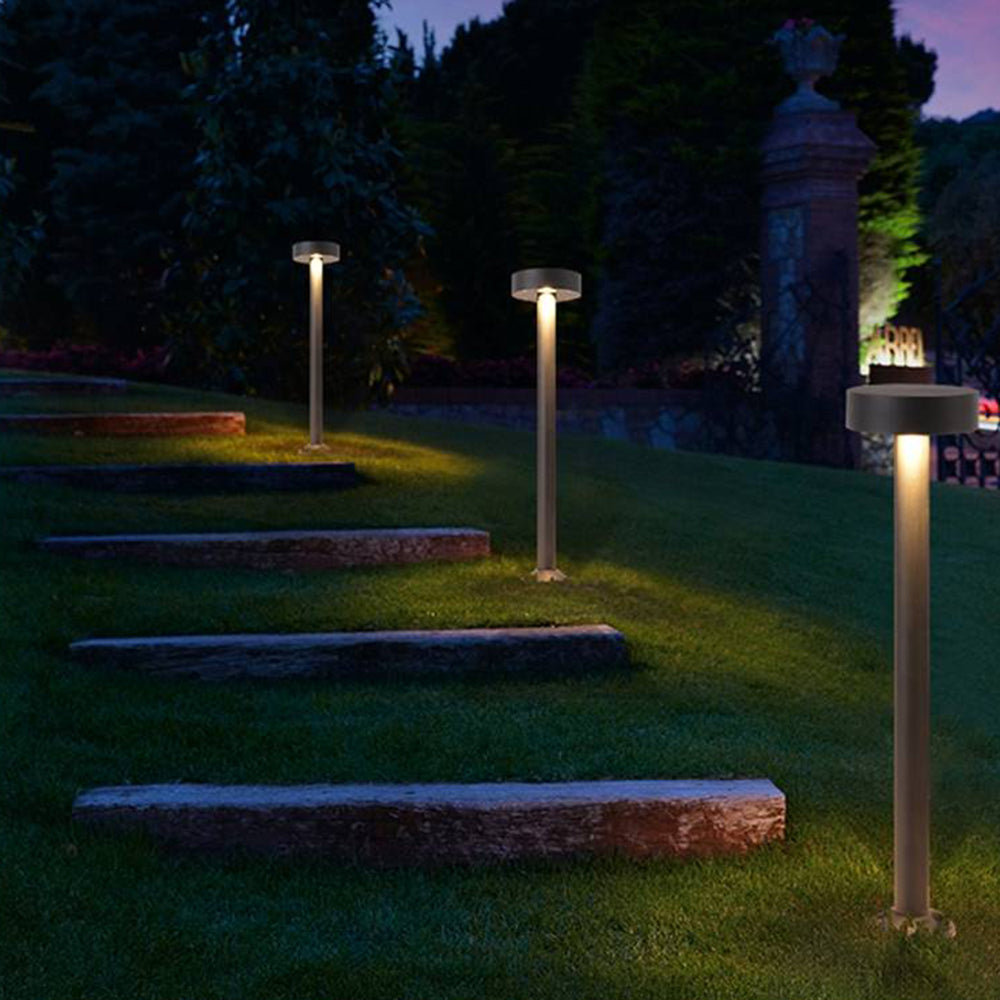 Modern Outdoor Path Light | Sleek Metal Design with Warm Glow | Weather-Resistant Pathway Lights for Gardens 8