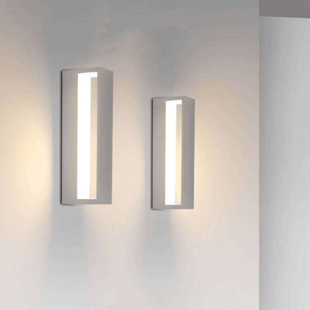 Ray Collection | Modern Outdoor Wall Lamp with Hollow Design | Waterproof Fixture for Versatile Lighting 8