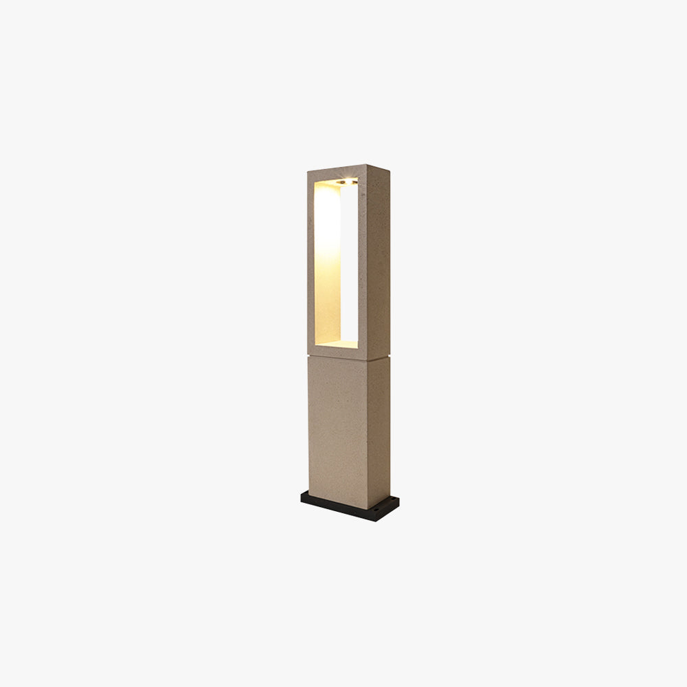 Ray Collection | Solar Pathway Lights with Unique Rectangular Design | Durable Metal & Acrylic for Stylish Outdoor Illumination 1