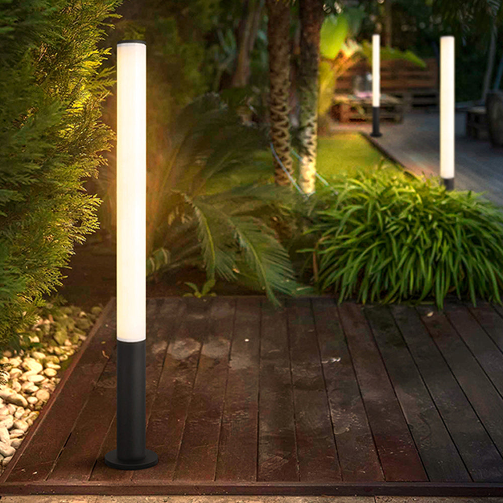 Ray | Outdoor Ground Light with Waterproof Metal Frame & Acrylic Shade | Minimalist Design for Elegant Illumination 5