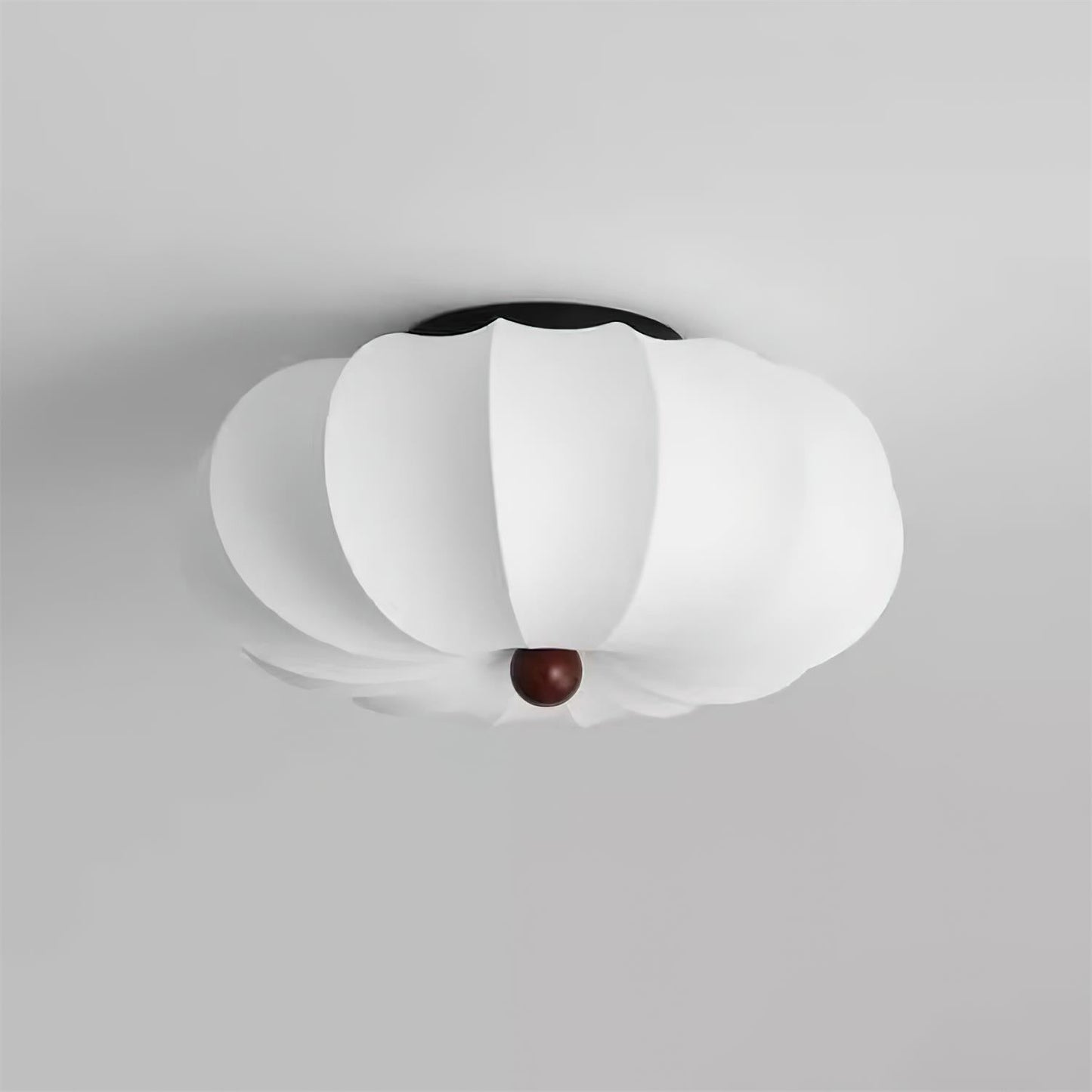 Soft Glow | Flush Mount Ceiling Light Fixture with Metal Canopy | Stylish LED Lighting for Modern Spaces 9
