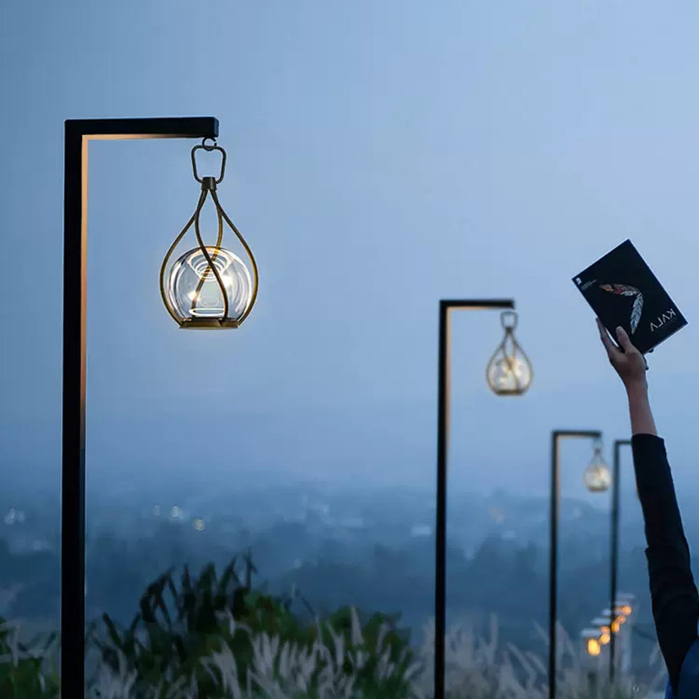 Valentina | Outdoor Hanging Pendant Light Fixture with Bubble Design | Warm Illumination for Beautiful Garden Spaces 2