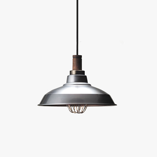 Alessio | Industrial Vintage Pendant Light with Silver Gray Finish | Stylish Kitchen Island Lighting for Modern Elegance 0