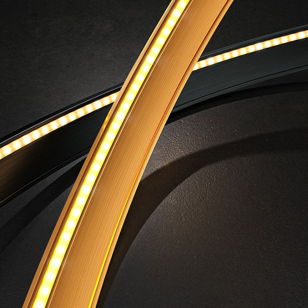 Aria Collection | Indoor Wall Lamp with Dimmable LED Light | Unique Moon Design for Cozy Rooms 8