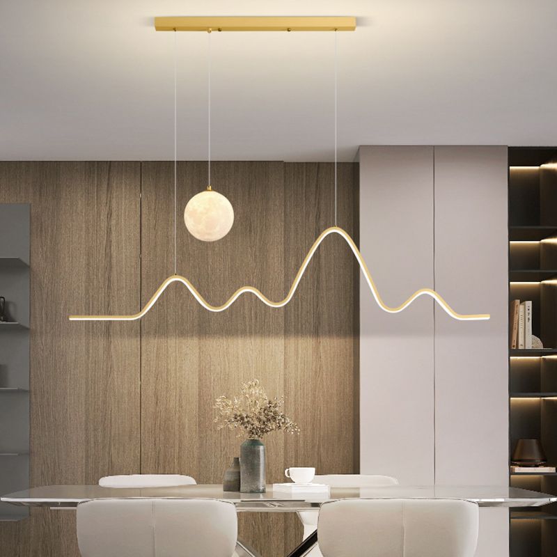 Arisha Collection | Black Pendant Light with Dimmable Feature | Minimalist Design for Elegant Kitchen Lighting 4