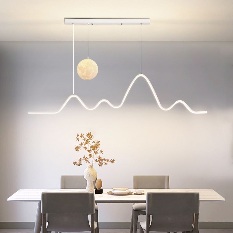Arisha Collection | Black Pendant Light with Dimmable Feature | Minimalist Design for Elegant Kitchen Lighting 7