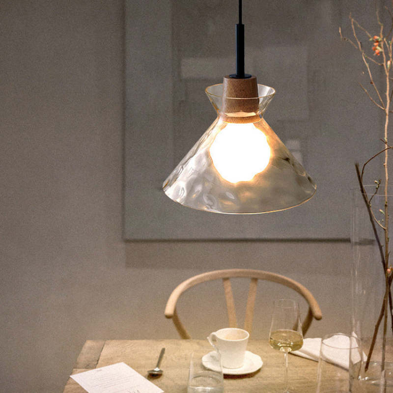 Arisha | Geometric Glass Pendant Light with Adjustable Height | Elegant Illumination for Dining and Living Spaces 10