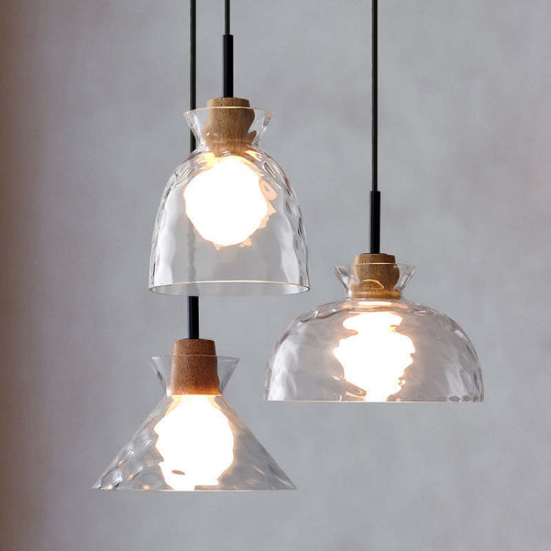 Arisha | Geometric Glass Pendant Light with Adjustable Height | Elegant Illumination for Dining and Living Spaces 2