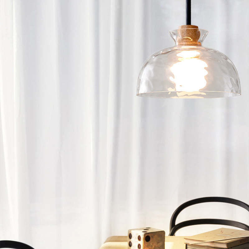 Arisha | Geometric Glass Pendant Light with Adjustable Height | Elegant Illumination for Dining and Living Spaces 5