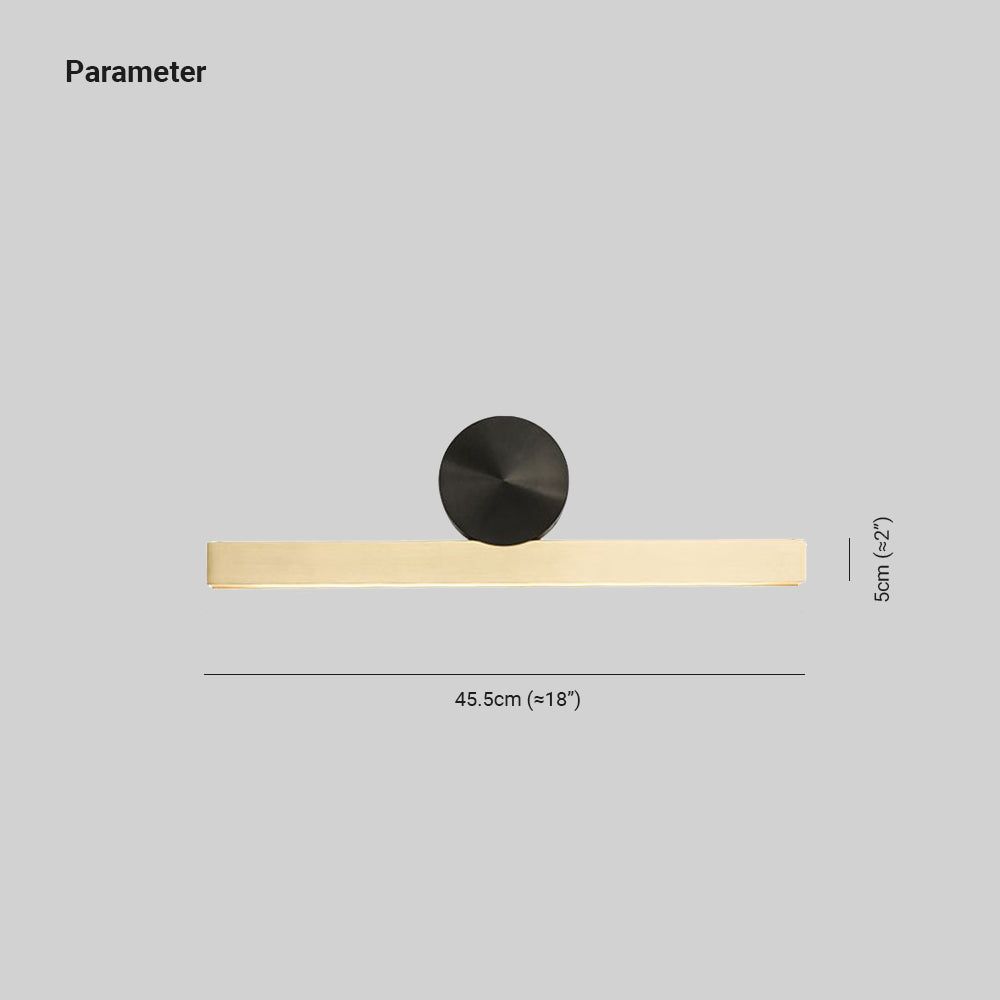 Arisha | Modern Geometric Wall Lamp with Minimalist Design | Stylish Lighting for Bedroom and Living Room 1