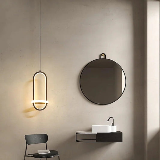 Arisha | Modern Minimalist LED Pendant Light with Elegant Oval Design | Versatile Lighting for Any Space 0
