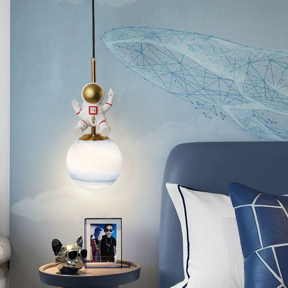 Arisha | Pendant Light with Unique Astronaut Design | Stylish Fixture for Living Spaces 4