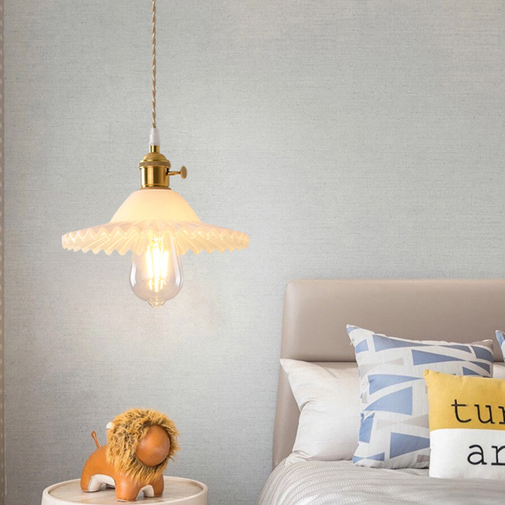 Art Deco Pendant Light with Elegant Brass & Glass Design | Cozy Kitchen Pendant Lighting for Timeless Style 8