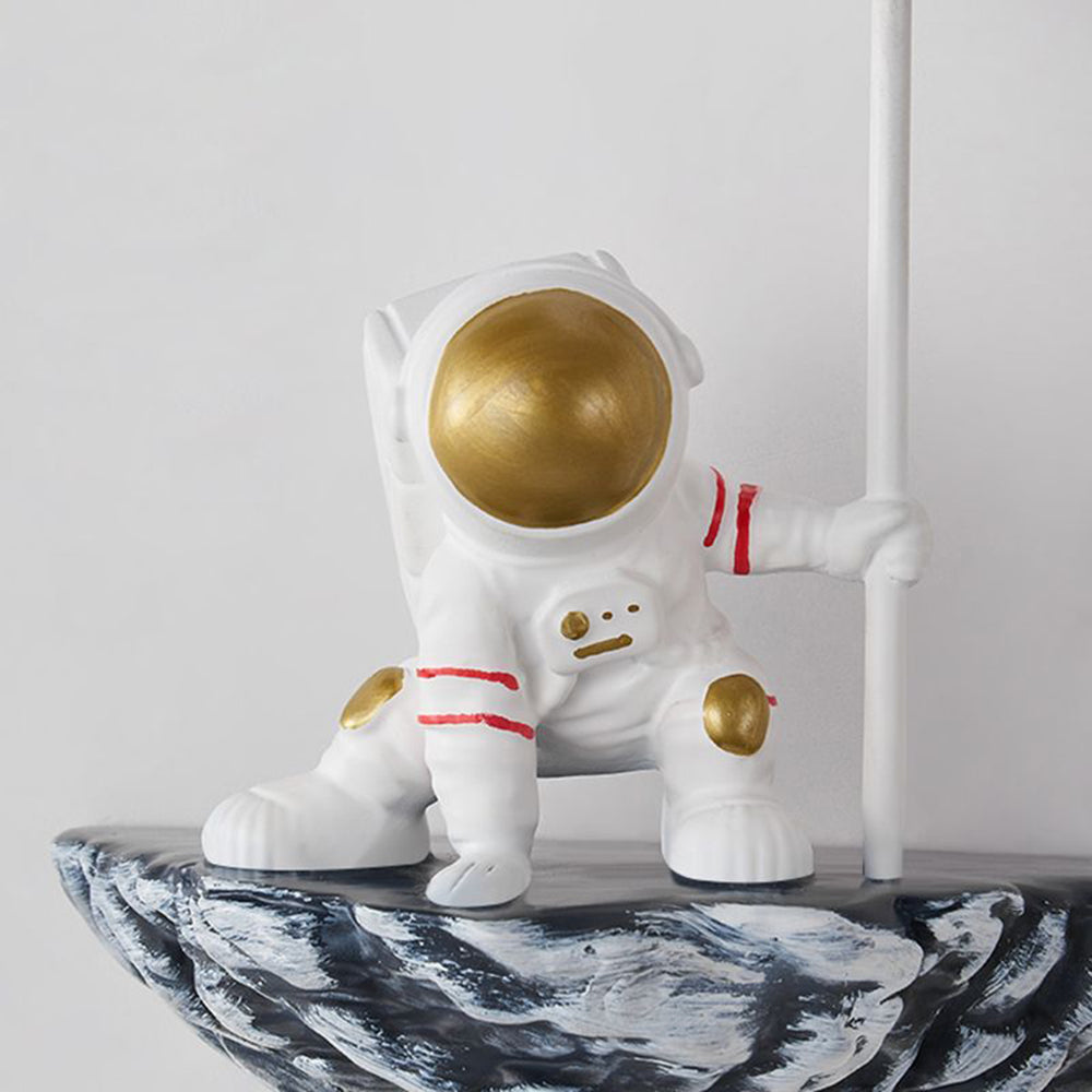 Astronaut Wall Lamp | Unique Metal & Glass Sconce Light with Artistic Design | Decorative Wall Lighting for Creative Home Spaces 8