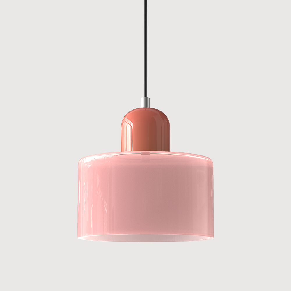 Bauhaus Collection | Glass Pendant Light with Adjustable Length | Modern Kitchen Pendant Lighting for Stylish Home Decor 0