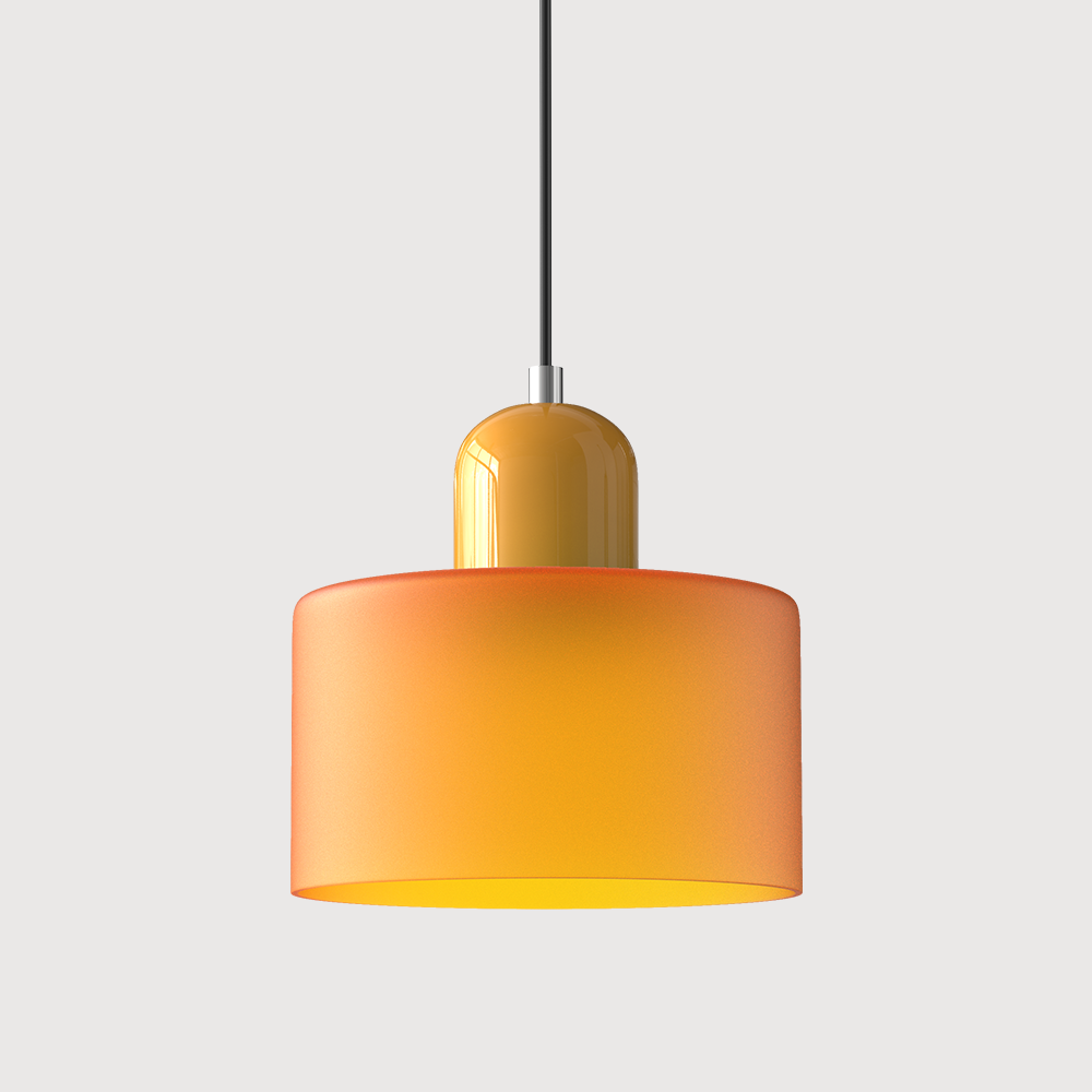 Bauhaus Collection | Glass Pendant Light with Adjustable Length | Modern Kitchen Pendant Lighting for Stylish Home Decor 10