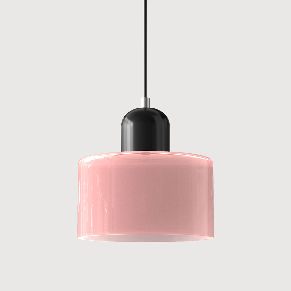 Bauhaus Collection | Glass Pendant Light with Adjustable Length | Modern Kitchen Pendant Lighting for Stylish Home Decor 15
