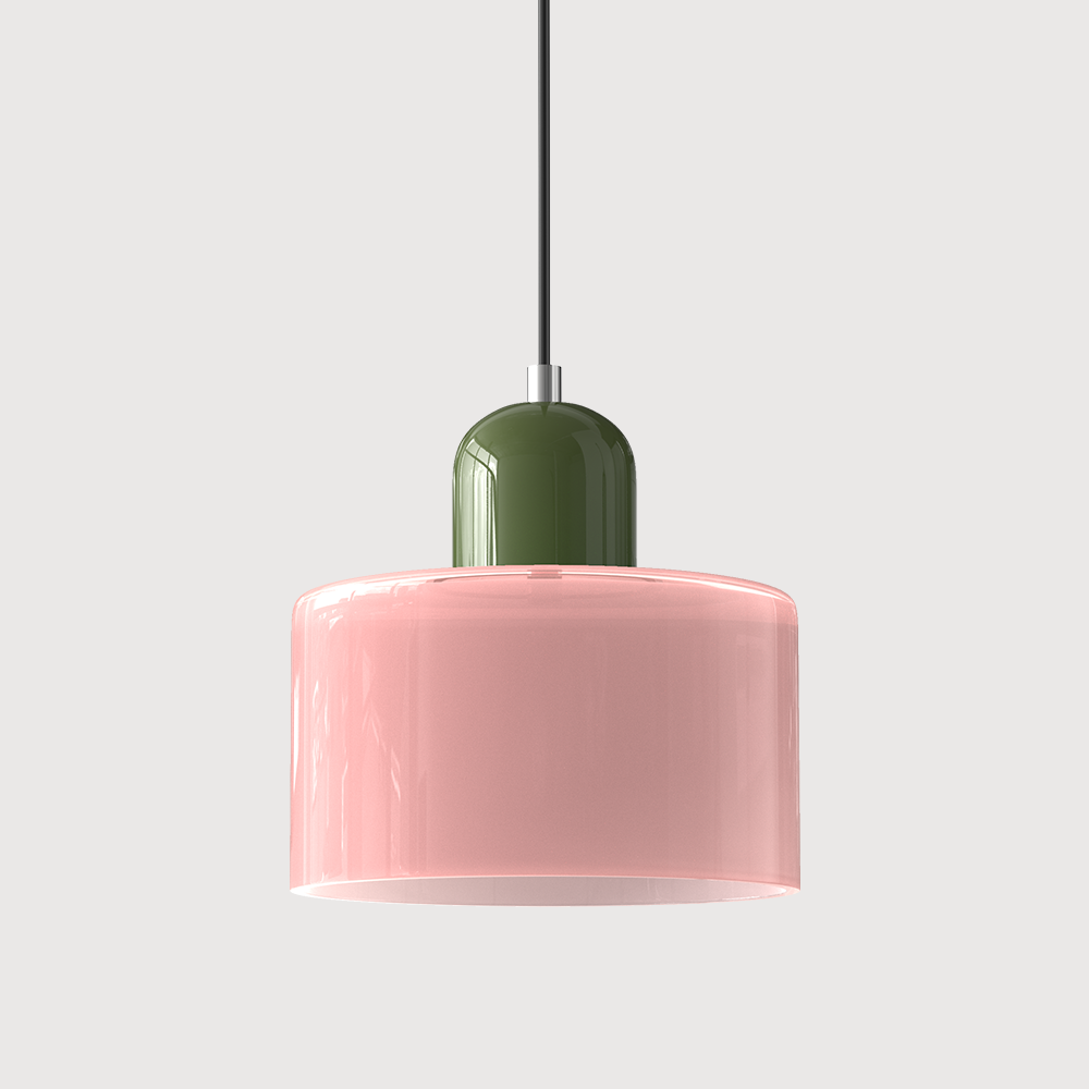 Bauhaus Collection | Glass Pendant Light with Adjustable Length | Modern Kitchen Pendant Lighting for Stylish Home Decor 19