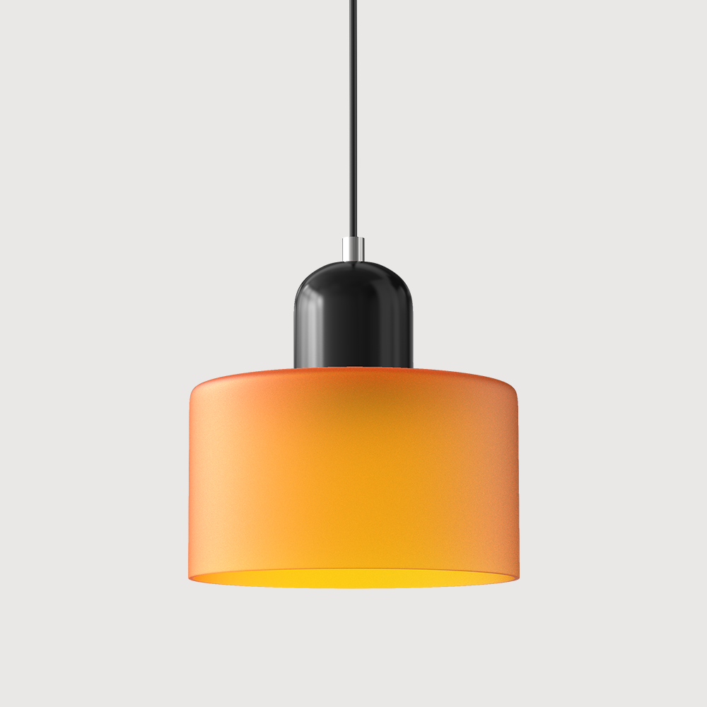 Bauhaus Collection | Glass Pendant Light with Adjustable Length | Modern Kitchen Pendant Lighting for Stylish Home Decor 23