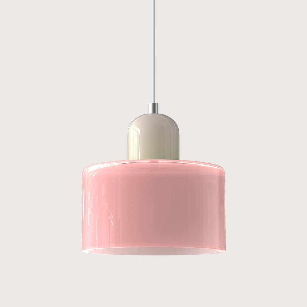 Bauhaus Collection | Glass Pendant Light with Adjustable Length | Modern Kitchen Pendant Lighting for Stylish Home Decor 33