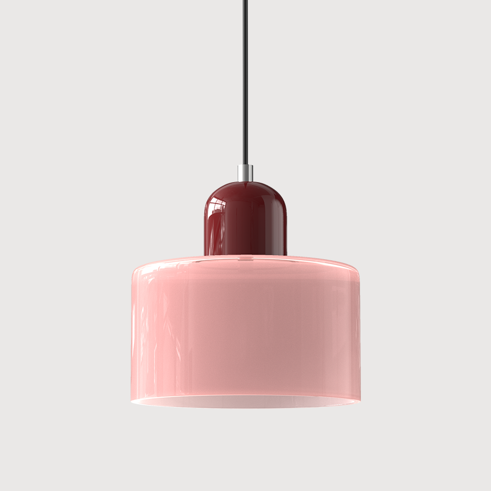 Bauhaus Collection | Glass Pendant Light with Adjustable Length | Modern Kitchen Pendant Lighting for Stylish Home Decor 35