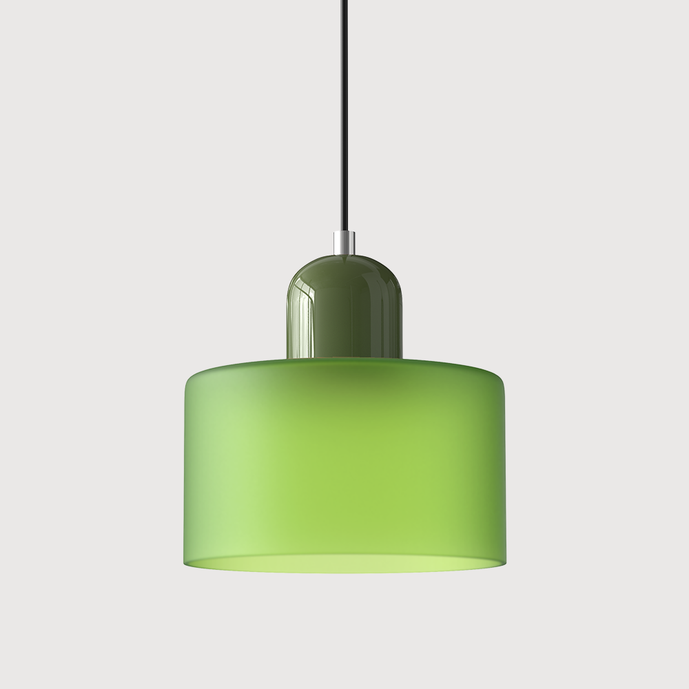 Bauhaus Collection | Glass Pendant Light with Adjustable Length | Modern Kitchen Pendant Lighting for Stylish Home Decor 36
