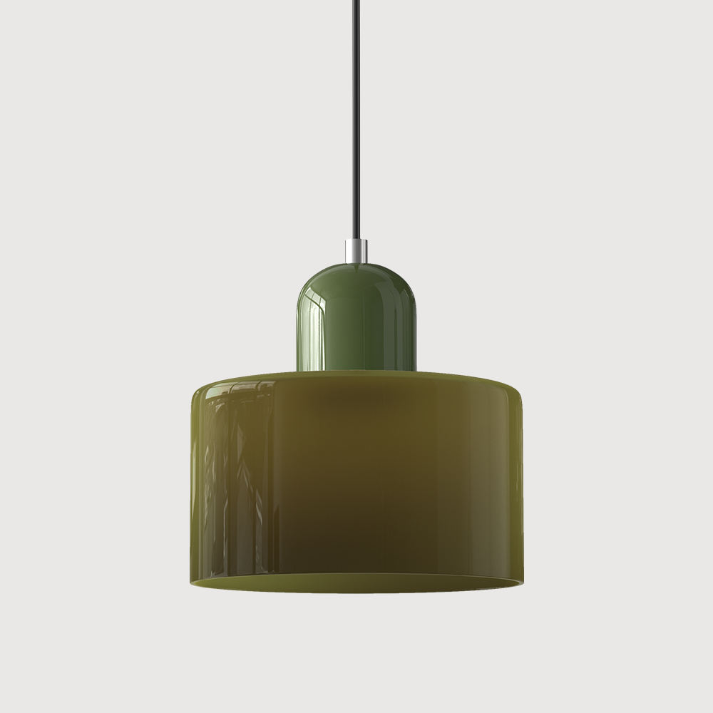 Bauhaus Collection | Glass Pendant Light with Adjustable Length | Modern Kitchen Pendant Lighting for Stylish Home Decor 5