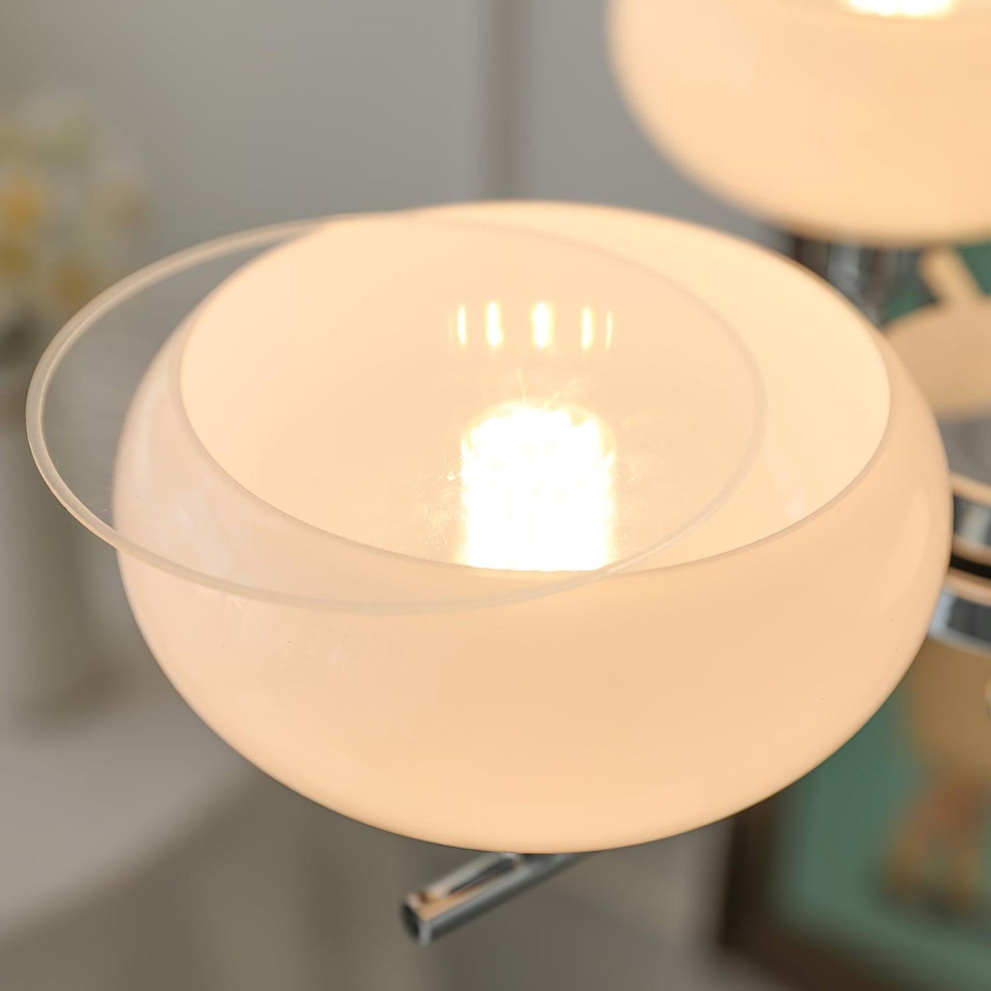 Candy Collection | Modern Chandelier Light with Unique Glass Design | Elegant Fixture for Dining Room 3