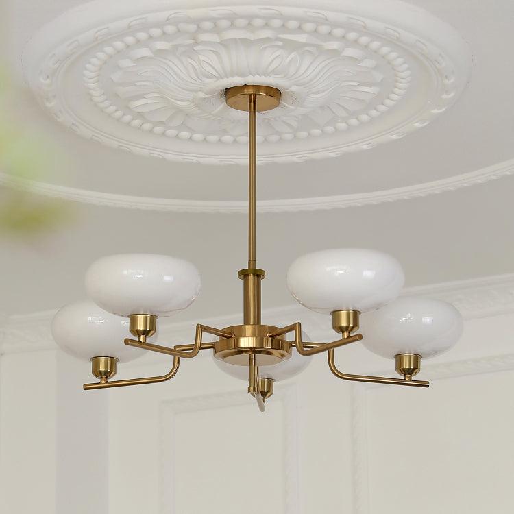 Candy Collection | Modern Chandelier Light with Unique Glass Design | Elegant Fixture for Dining Room 9
