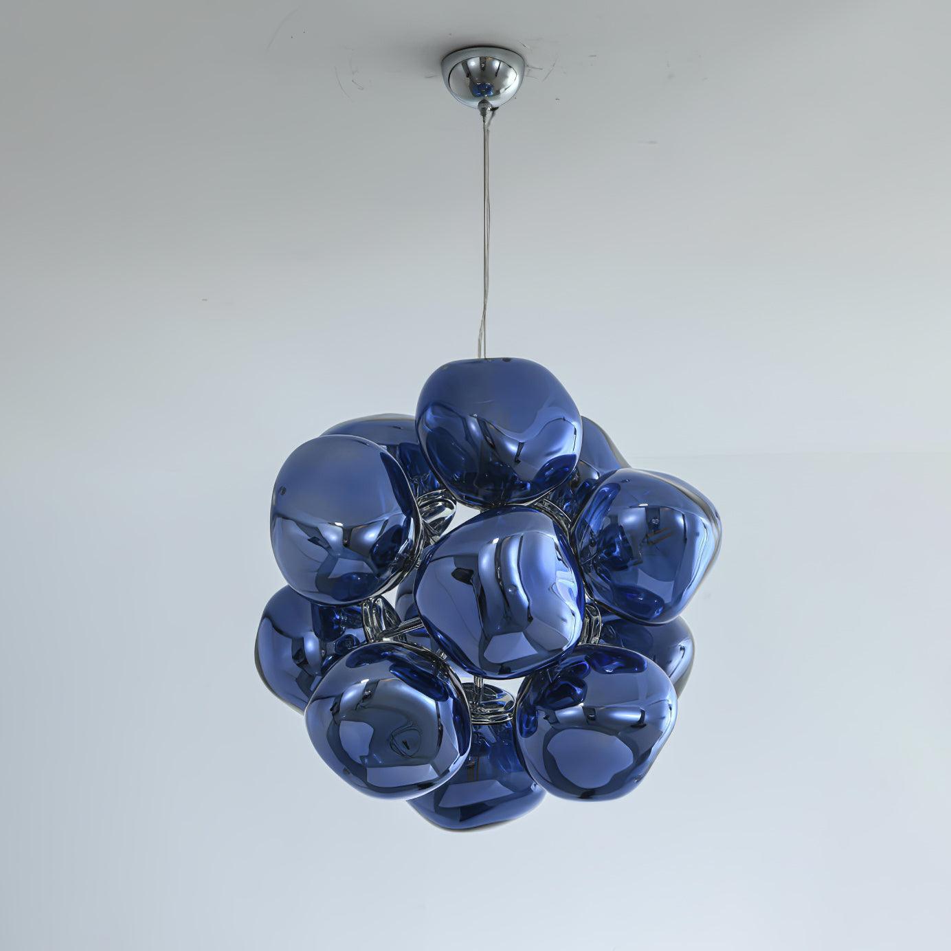 Cluster Glass Pendant Light | Adjustable Height & Elegant Acrylic Shade for Modern Interiors 0