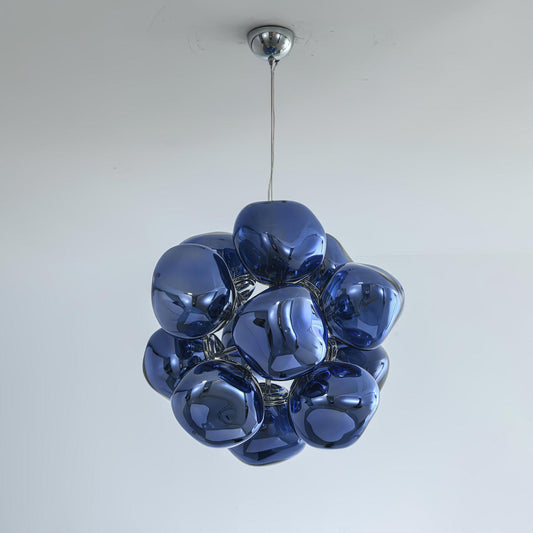 Cluster Glass Pendant Light | Adjustable Height & Elegant Acrylic Shade for Modern Interiors 0