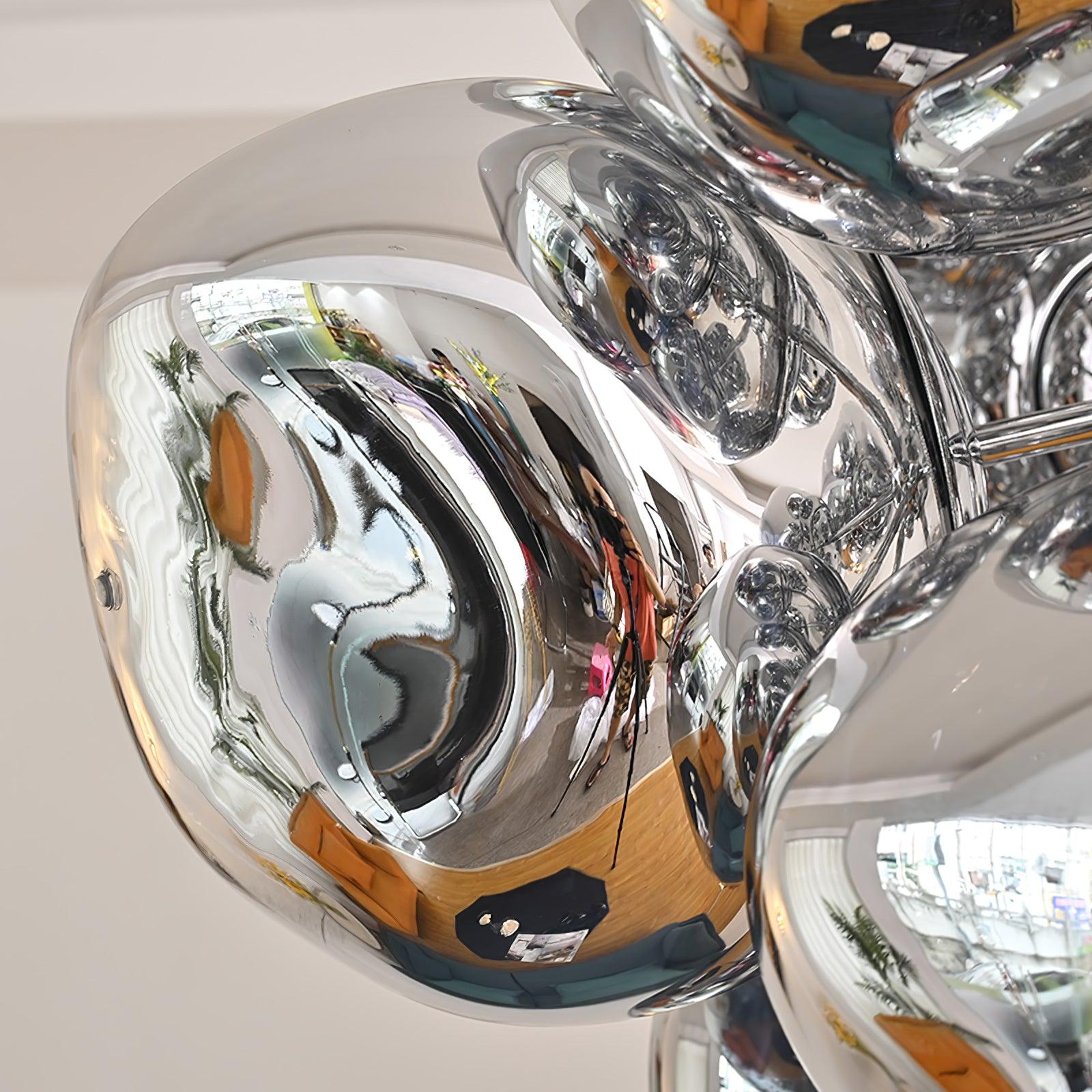 Cluster Glass Pendant Light | Adjustable Height & Elegant Acrylic Shade for Modern Interiors 8