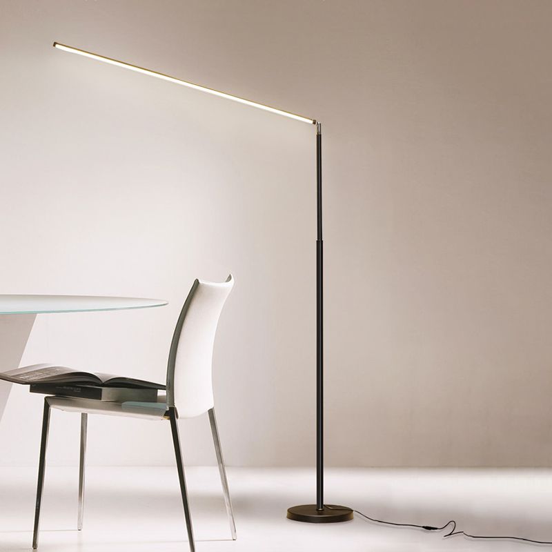 Edge Collection | Modern Floor Lamp with Integrated LED | Minimalistic Design for Stylish Living Room and Bedroom Lighting 10