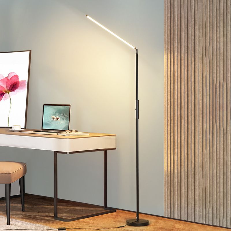 Edge Collection | Modern Floor Lamp with Integrated LED | Minimalistic Design for Stylish Living Room and Bedroom Lighting 4