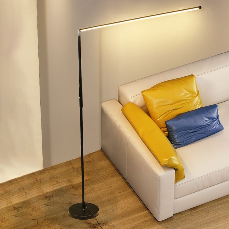 Edge Collection | Modern Floor Lamp with Integrated LED | Minimalistic Design for Stylish Living Room and Bedroom Lighting 5