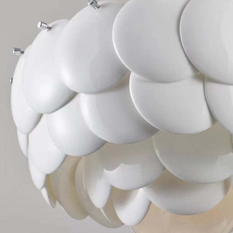 Elegant Art Deco Chandelier Light with Adjustable Height | Modern Ceramic & Metal Design for Stylish Spaces 7