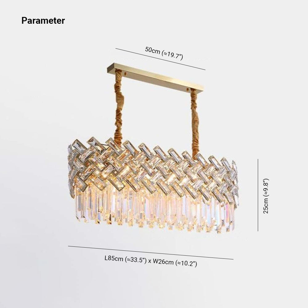 Elegant Crystal Chandelier Light with 12 LED Bulbs | Postmodern Design for Modern Bedrooms and Living Rooms 6