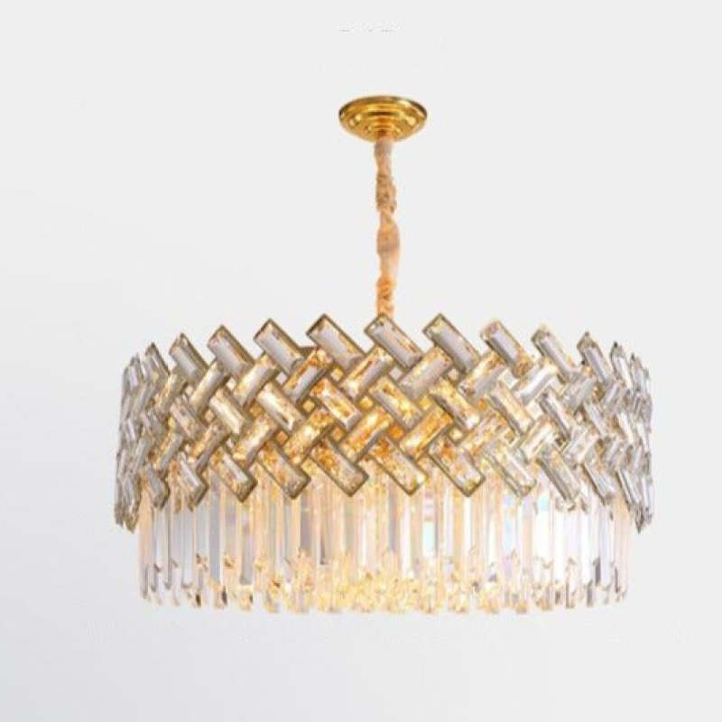Elegant Crystal Chandelier Light with 12 LED Bulbs | Postmodern Design for Modern Bedrooms and Living Rooms 9
