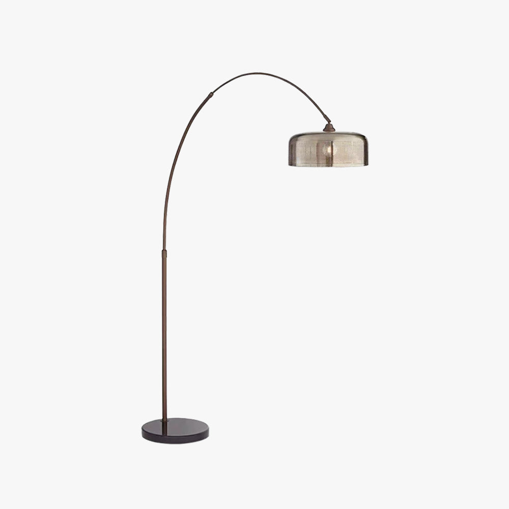 Elegant Curved Floor Lamp | Warm LED Light with Durable Metal Design | Cozy Illumination for Living Room 1