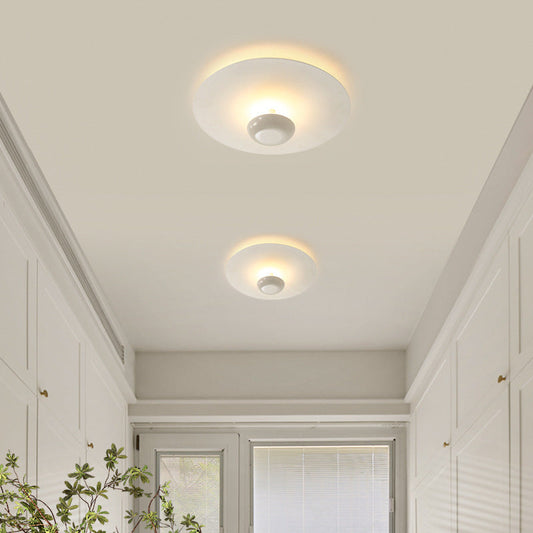 Elegant Flush Mount Ceiling Light Fixture with Dimmable LED Feature | Modern Design for Versatile Ambiance 0