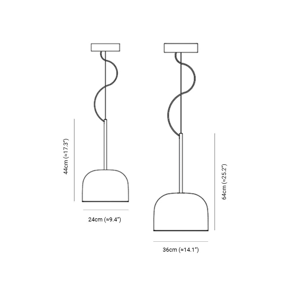 Elegant Glass Pendant Light Fixture with Adjustable Chain for Stylish Home Decor 5