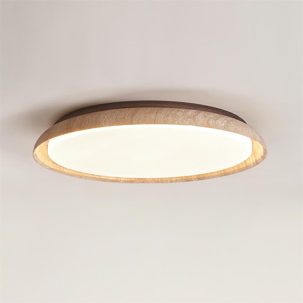 Elegant Halo | Flush Mount Ceiling Light with Integrated LED Design | Modern Fixture for Cozy Ambiance 10