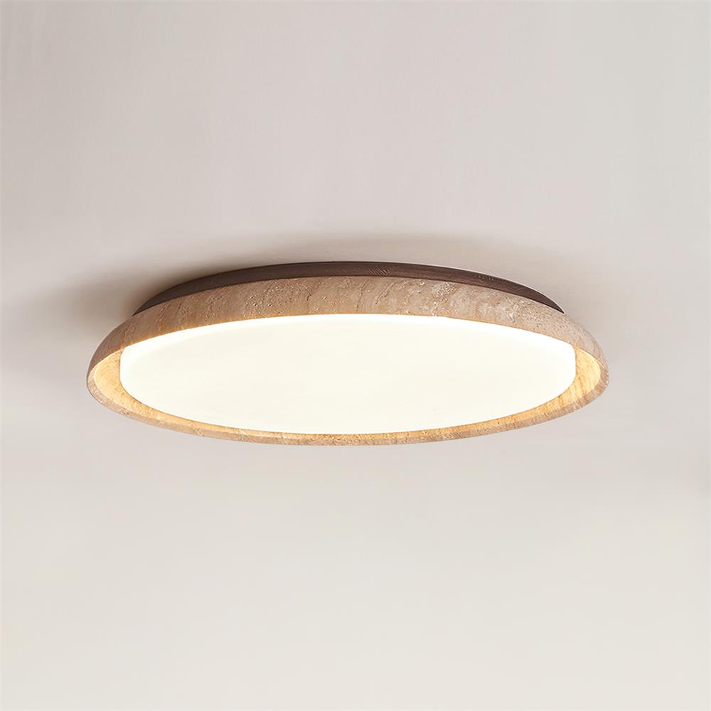 Elegant Halo | Flush Mount Ceiling Light with Integrated LED Design | Modern Fixture for Cozy Ambiance 5