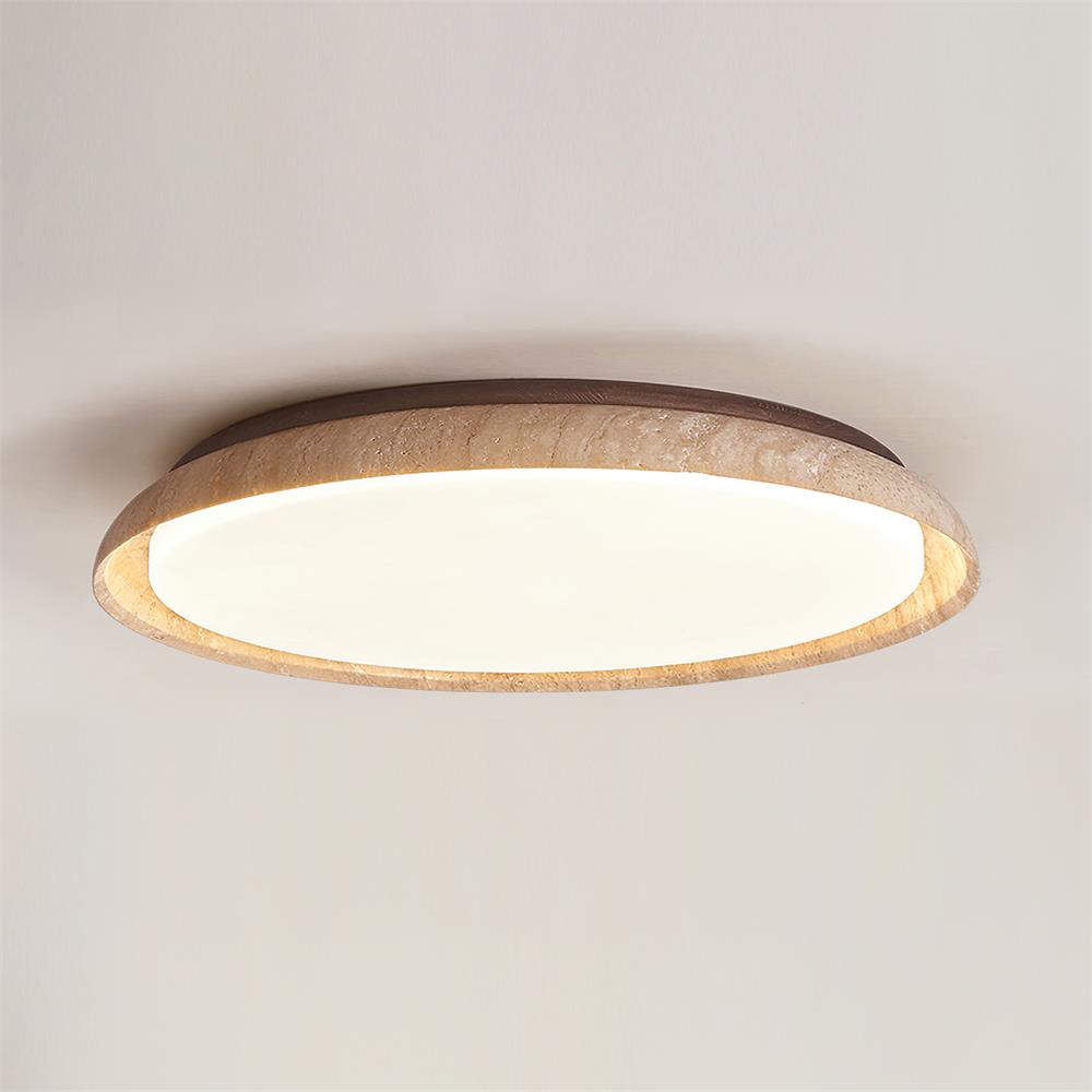 Elegant Halo | Flush Mount Ceiling Light with Integrated LED Design | Modern Fixture for Cozy Ambiance 9