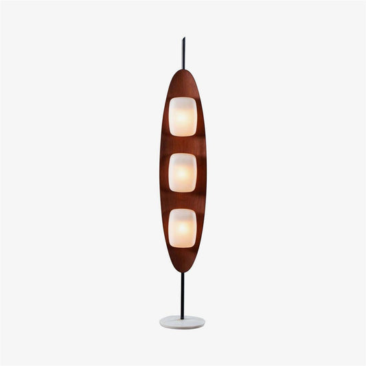 Elegant Marble Floor Lamp | Modern Standing Lamp with Integrated LED Lighting for Ambient Decor 0