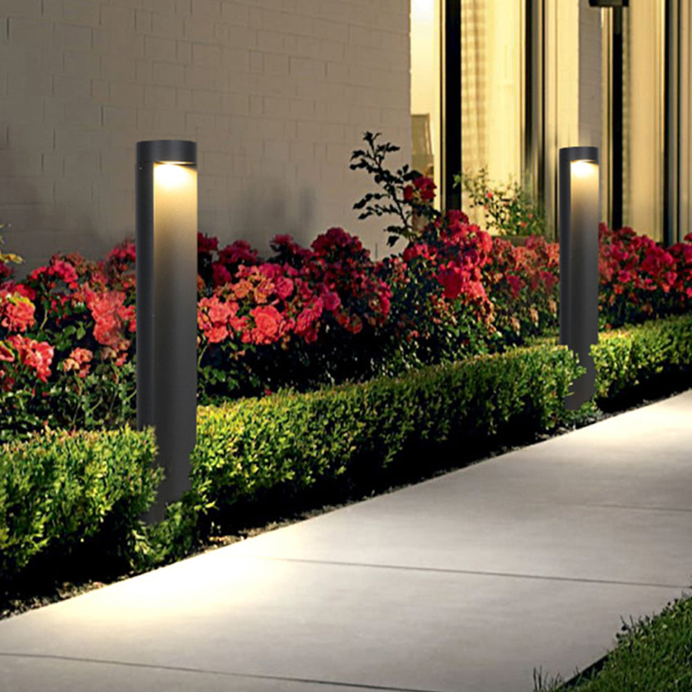 Elegant Outdoor Path Light | Modern Metal Design with Warm LED Illumination | Stylish Pathway Lights for Gardens and Yards 0