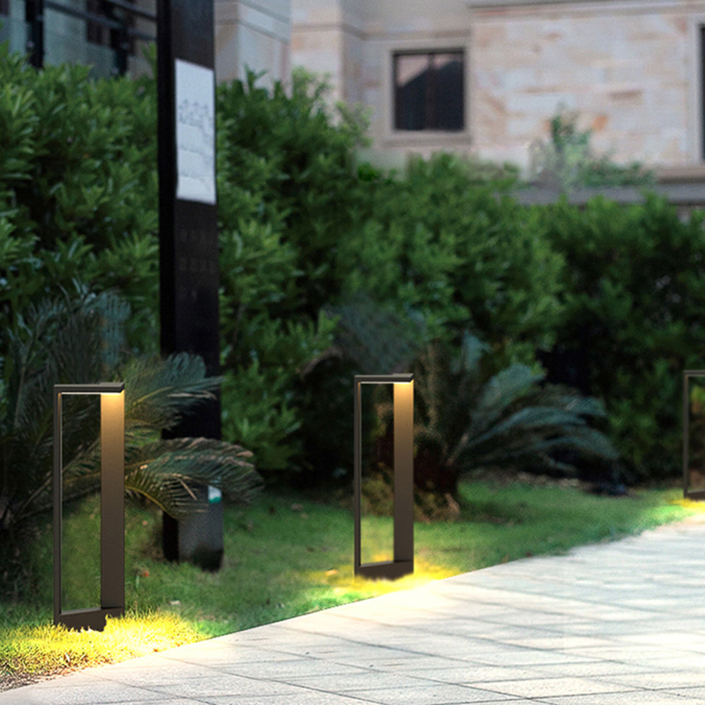 Elegant Outdoor Path Light | Solar Pathway Lights with Durable Metal & Acrylic for Cozy Garden Illumination 0